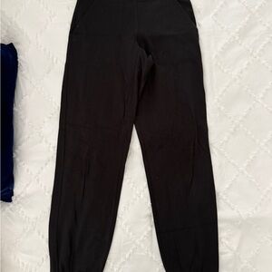Lululemon Black High-Waist Jogger Pants